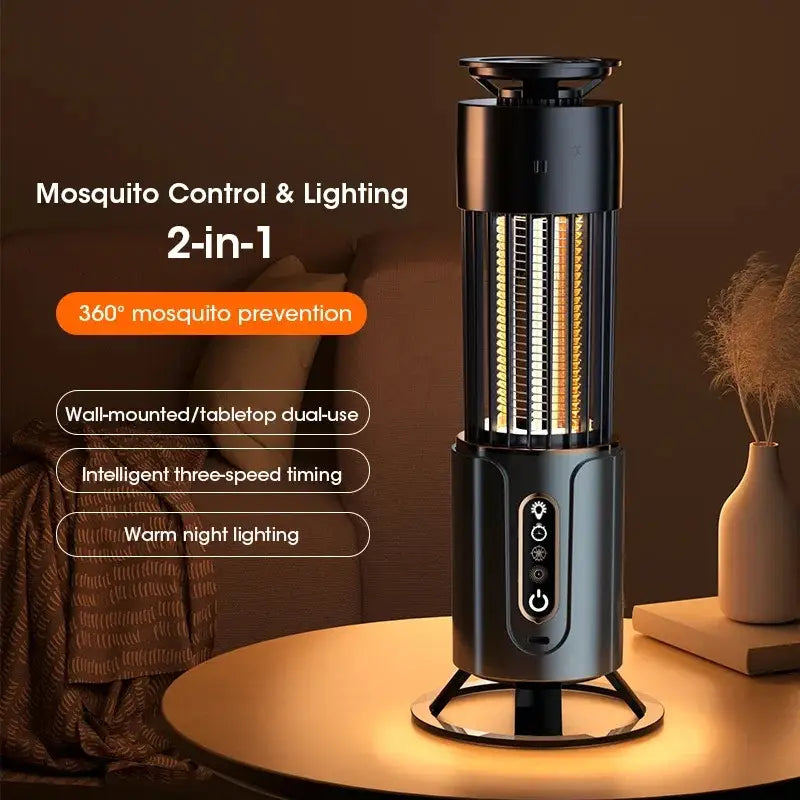 Buzz Gone™ Zap Lamp Pro - Rechargeable Mosquito & Bug Killer Lamp