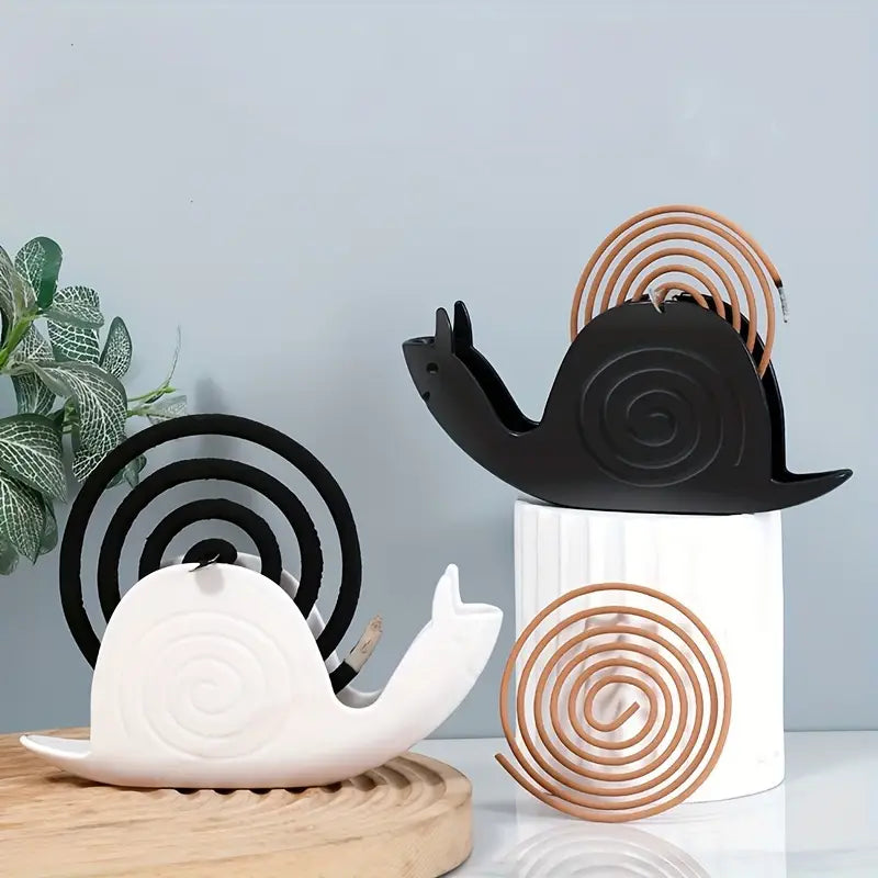 Snail Citronella & Incense Holder +40 Free Citronella Coils!