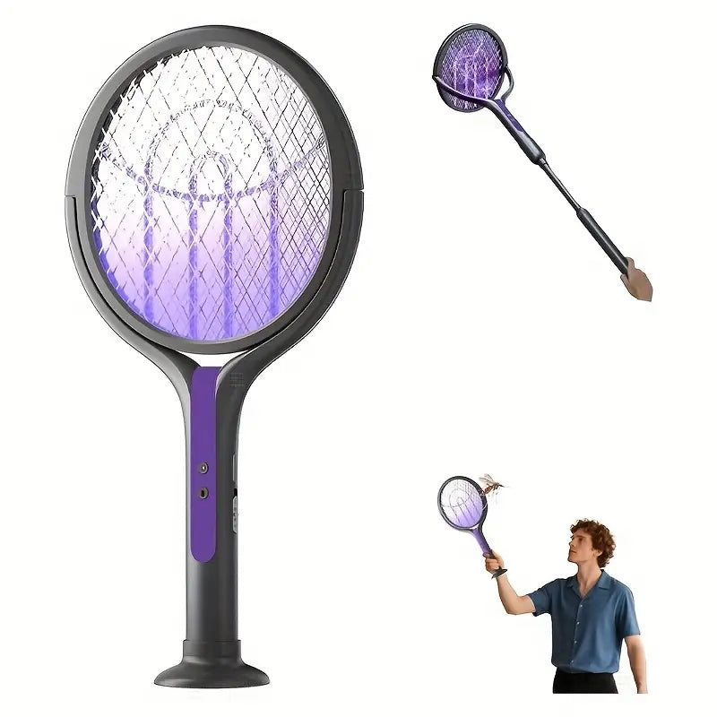 Buzz Gone™ Ultra Zapper - Rechargeable 2-in-1 Electric Bug Zapper Racket