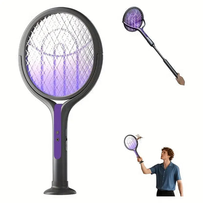 Buzz Gone™ Ultra Zapper - Rechargeable 2-in-1 Electric Bug Zapper Racket